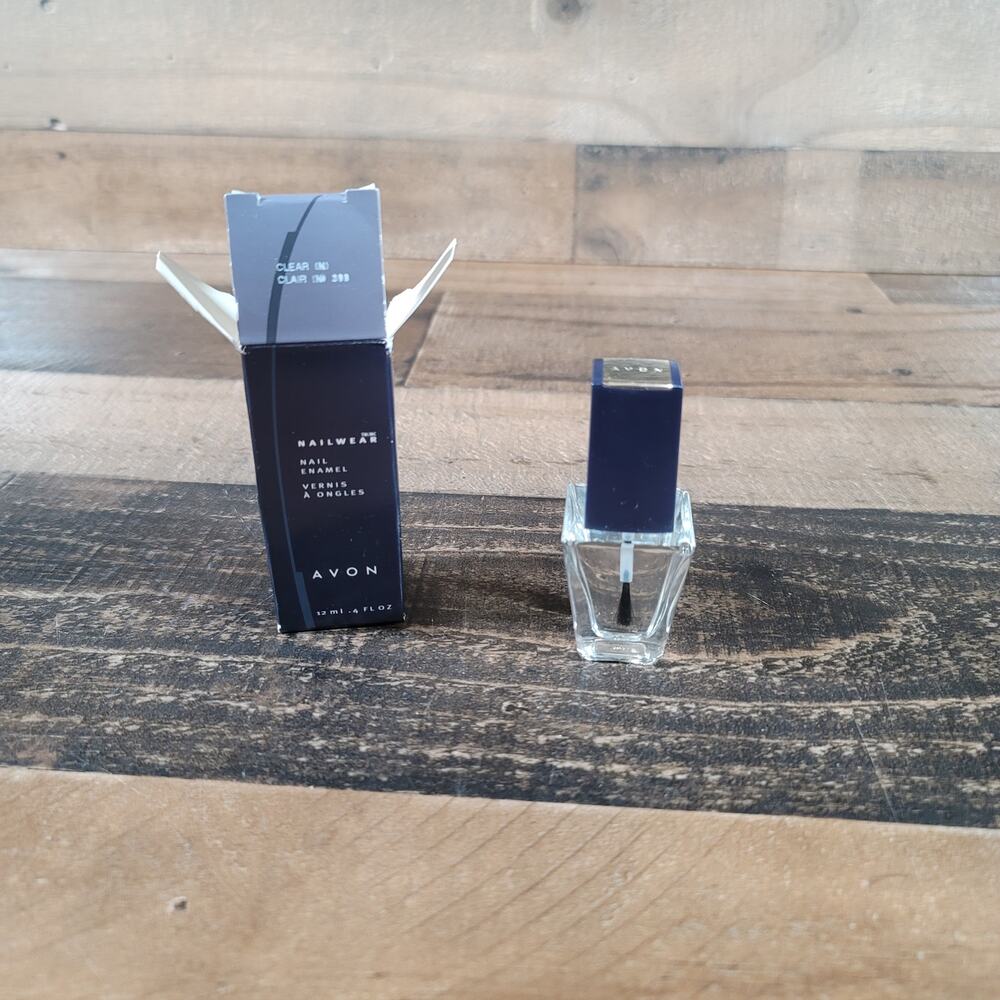 Avon Nailwear Clear Nail Enamel 0.4 oz